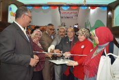 افتتاح معرض دعم الطلبه بالجامعة العمالية فرع الدراسه تحت إشراف مؤسسة محبي مصر .